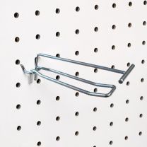 Euro Pegboard Hook with Price Tag Arm 300mm